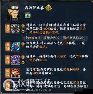 火影忍者OL手游森乃伊比喜忍者组队攻略:策略配置与实战运用指南