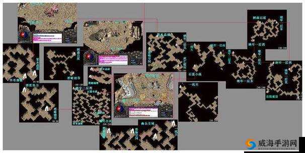 探秘热血传奇手机版蜈蚣洞神秘地图抢先全知晓