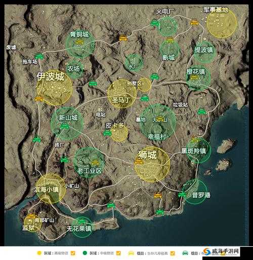 绝地求生刺激战场沙漠地图卡点思路
