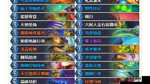 炉石传说月初冲分必备 中速海龙战卡组详细分享与解析