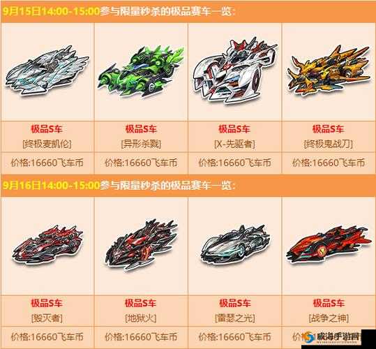 QQ 飞车手游最新 S 车免费获取秘籍 永久 S 车等你来拿