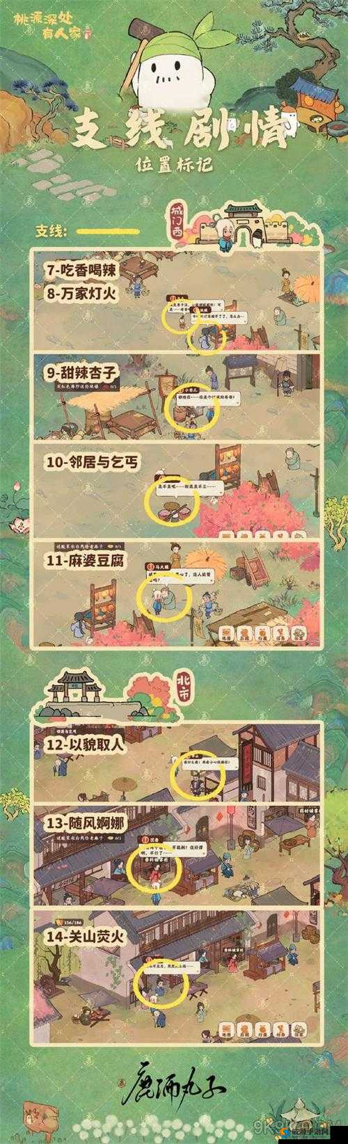 桃源深处有人家南有乔木支线任务1-6攻略:解锁支线,挑战成长,探索未知