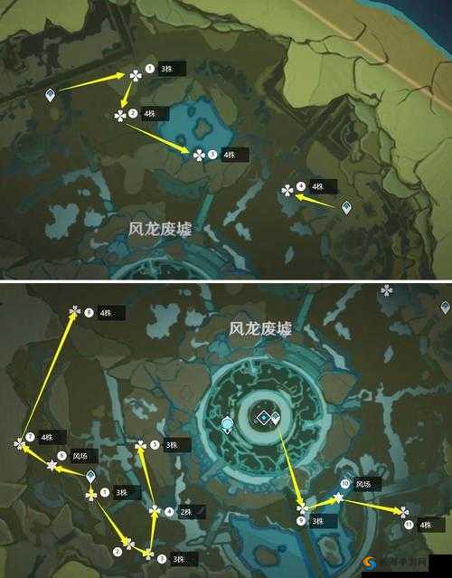 原神风车菊采摘之旅：探寻最佳路线，收集清新花香