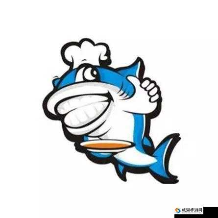 外卖小伙大啖鲜美味 logo 彰显独特