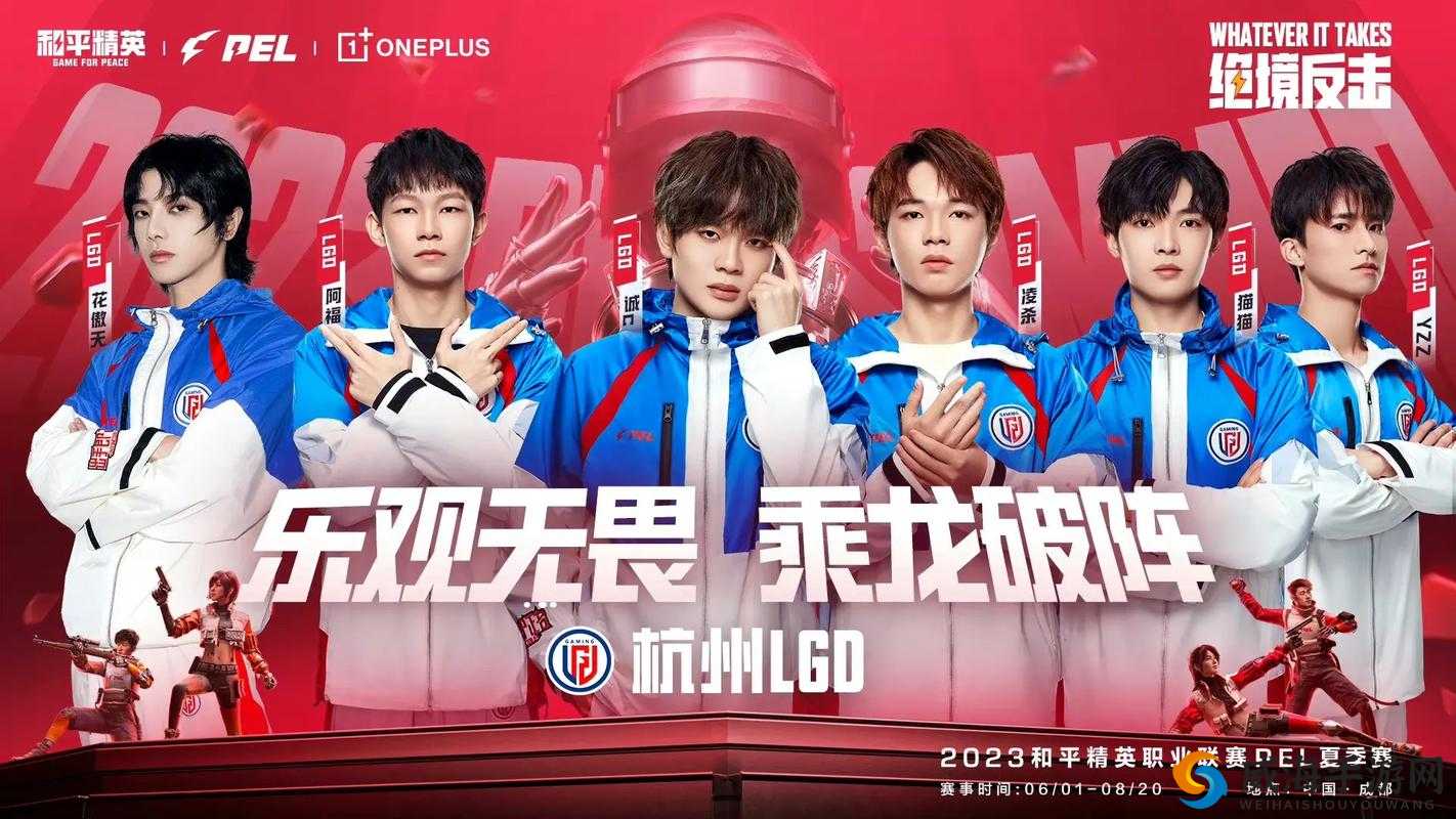 2023 和平精英 LGD 战队成员风采展现
