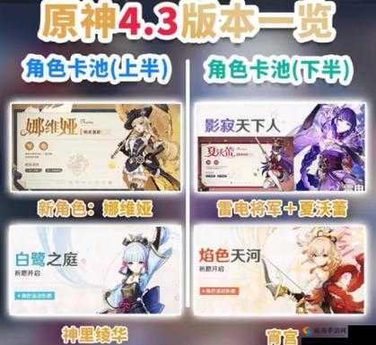 原神2.8卡池更新时间及新版本角色介绍：掌握最新动态，赢取游戏先机