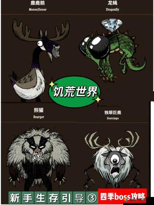 饥荒季BOSS攻略：季boss打法教程与实战指南，春夏秋冬Boss全攻略详解