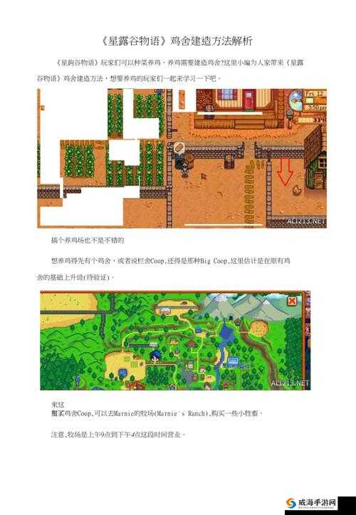 星露谷物语：攻略解析如何顺利完成建造鸡舍任务