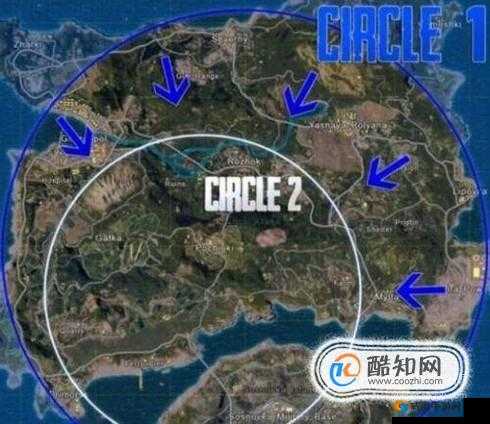 绝地求生大逃杀蝳气圈跑法技巧与攻略