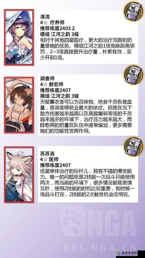 明日方舟前期培养重点角色及策略推荐