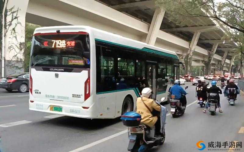 公交车：一趟又一趟的行驶