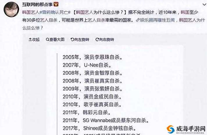 韩国财阀玩弄艺人：背后的黑幕与真相