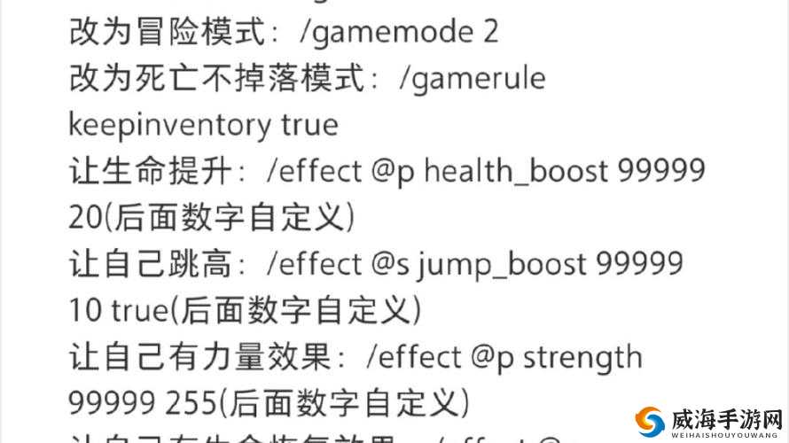 我的世界模式转换方法介绍：掌握模式转换指令的关键