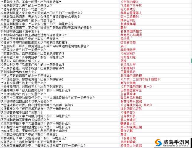 探寻墨魂杜甫联诗答案背后的奥秘