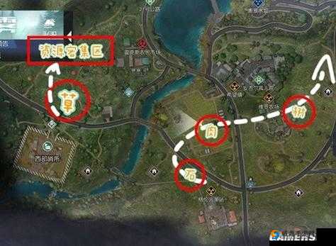 探索黎明觉醒中部平原资源分享：中部平原位置究竟在哪
