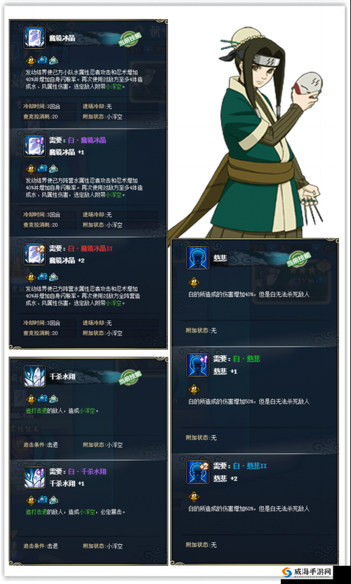 火影忍者手游白的玩法全解析 助你成为游戏中的高手玩家