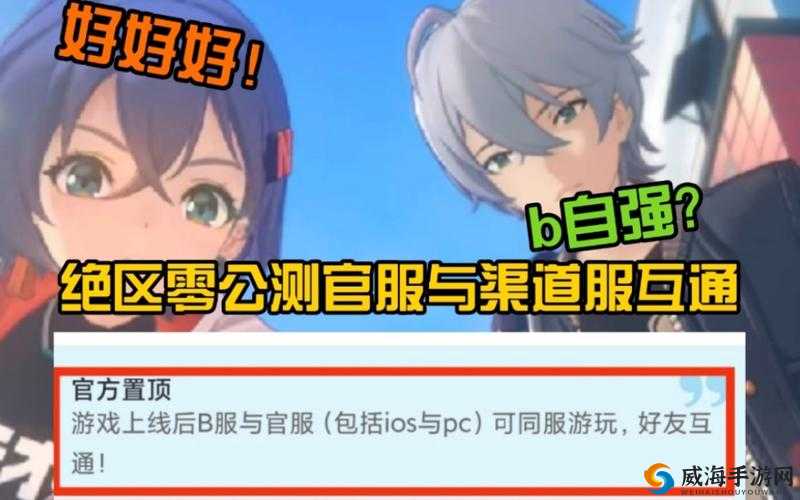 互通与否：绝区零官服与B服之间交流的桥梁？