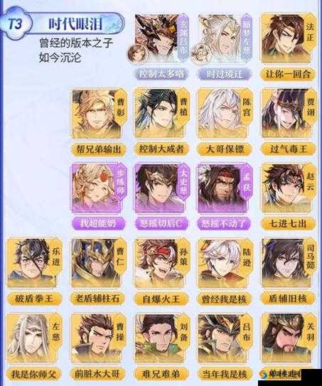 三国志幻想大陆各主流阵容搭配及优势特点推荐