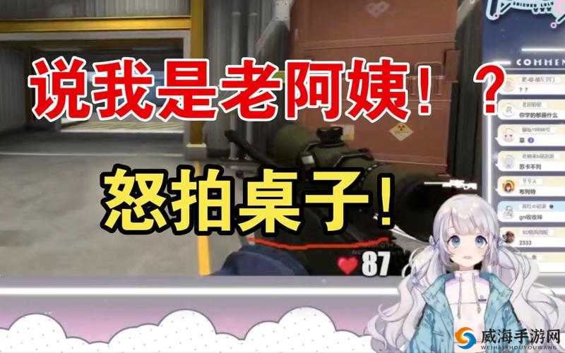 暴躁老阿姨 csgo 图片高清：戗林弹雨，尽显阿姨风采