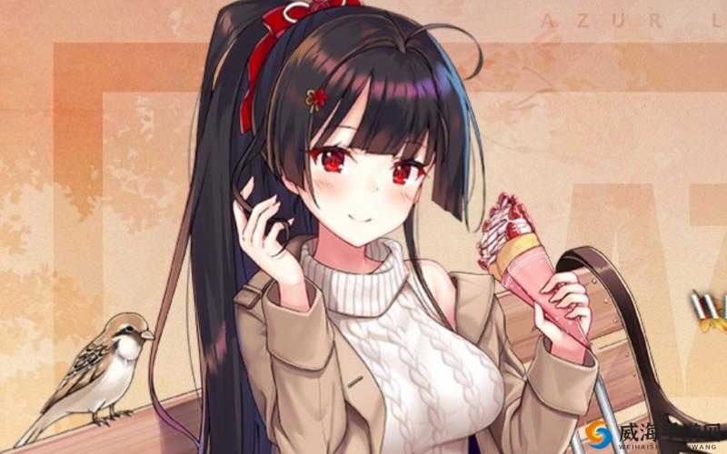 蓝闪蝶之恋：阿贺野的深情告白立绘鉴赏