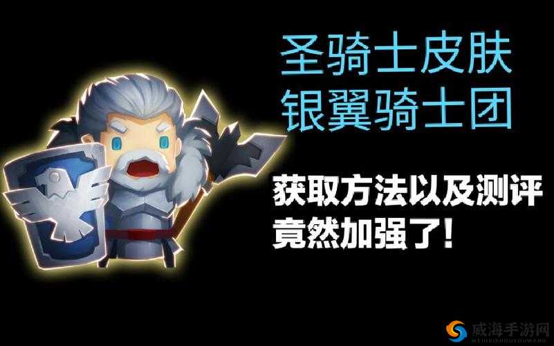 元气骑士圣骑士银翼骑士团皮肤获取攻略：揭秘专属皮肤获取方式