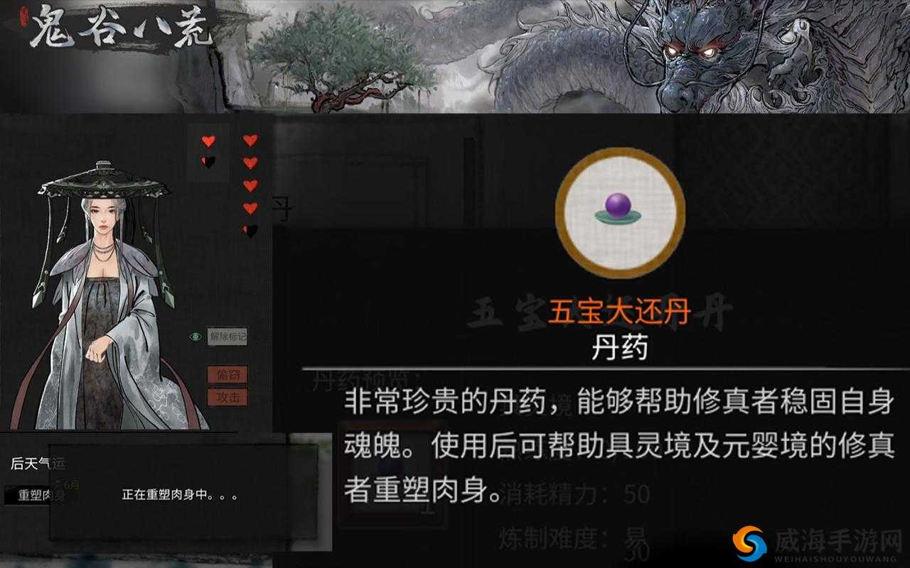 探索仙境之秘：鬼谷荒宝大还丹获取指南
