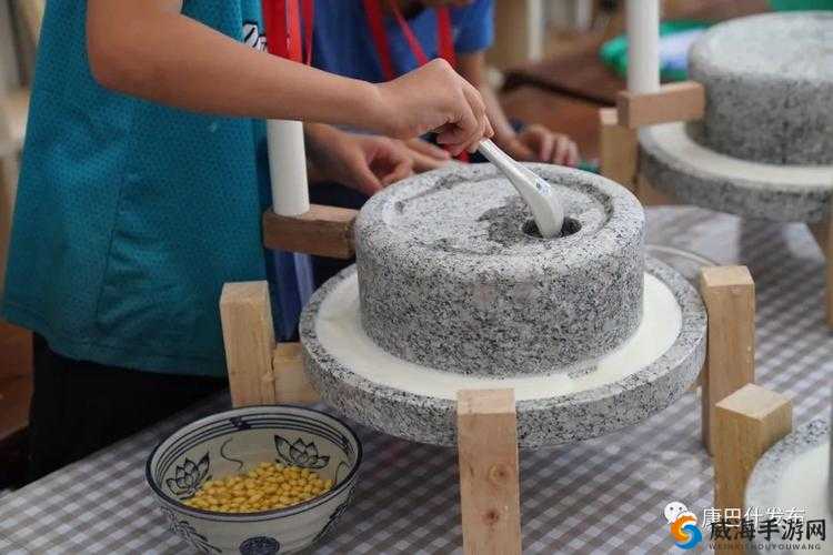 坐在身上磨豆浆:独特的传统技艺揭秘