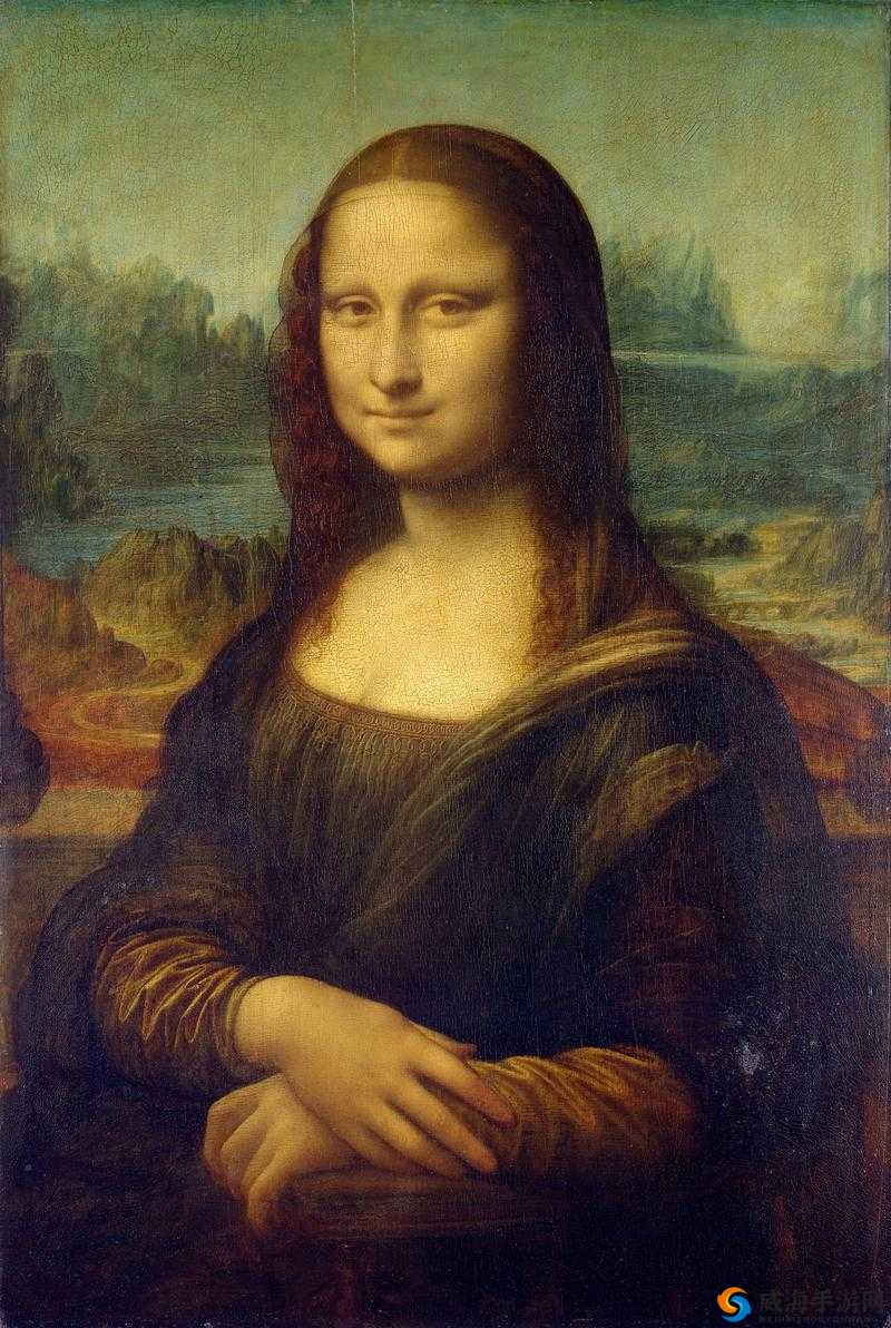 顶级大但人文艺术中的绘画作品:蒙娜丽莎的微笑