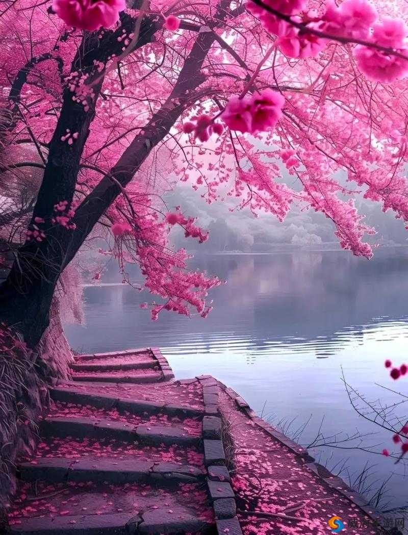 桃花源口水潺潺：如诗如画的美景