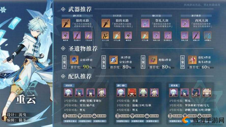 原神重云究竟值不值得全力培养呢