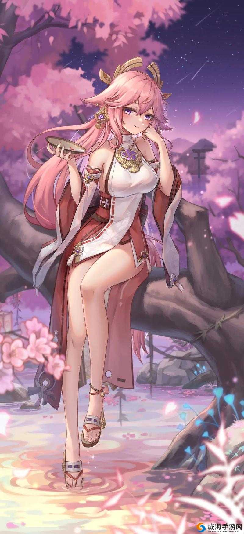 八重神子 p 图全光图片正能量:美与善的完美结合