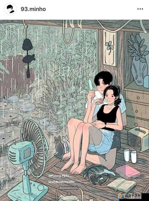 漫画讲述男女主角情感纠葛与亲密互动