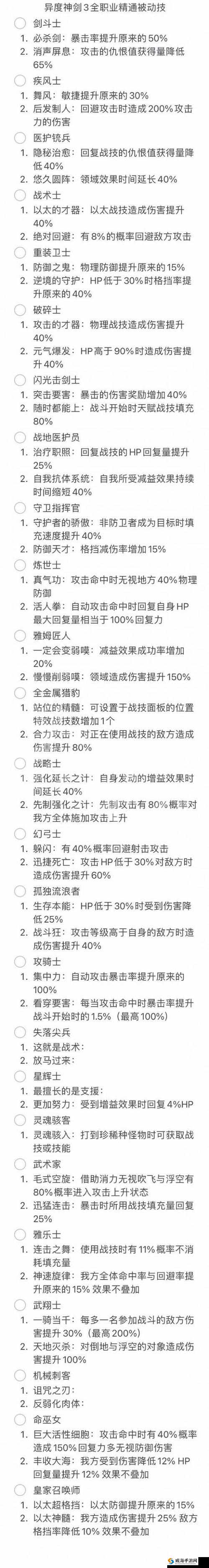 异度神剑3职业解锁方法介绍