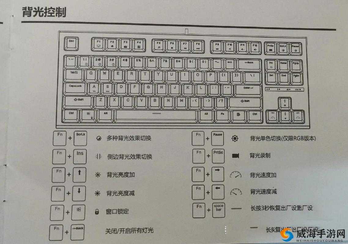 最后次呼吸游戏操作手册：键盘按键设置详解