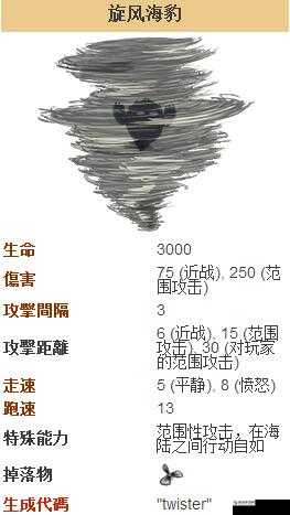 饥荒海滩龙卷风BOSS攻略：实战技巧与打法介绍