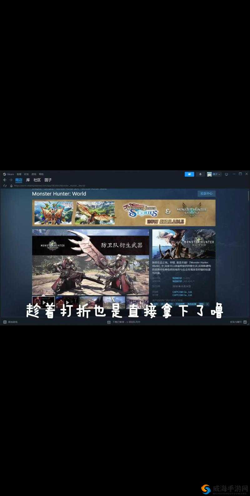 《怪物猎人世界》无法进入集会所的解决方案