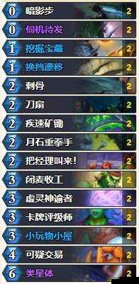 炉石传说贫瘠之地：426灵魂窃贼卡组全解析