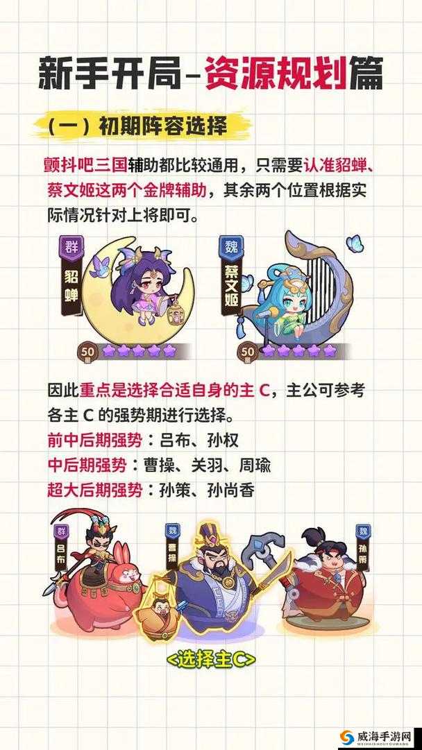 放开那三国，新手开局策略与心得大揭秘（上）