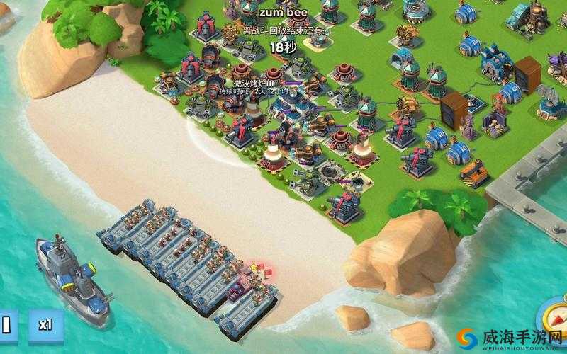 海岛奇兵引导弹,进攻的艺术与策略