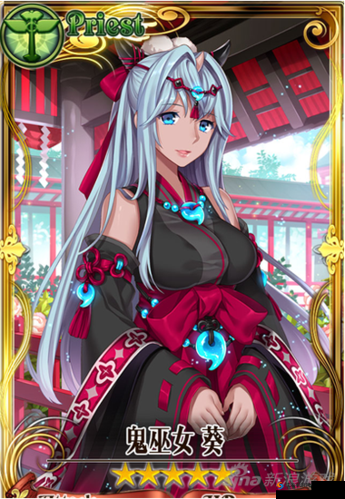 锁链战记日服新卡前瞻,巫女紫罗兰