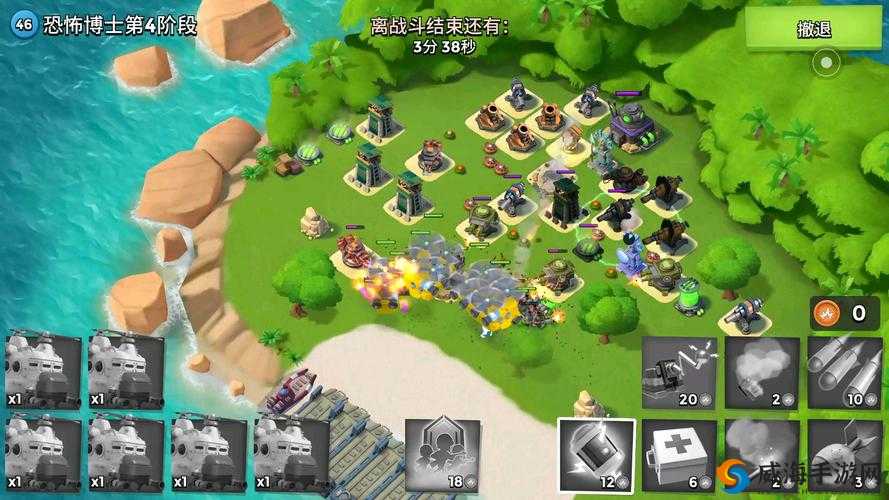 海岛奇兵10月8日恐怖博士1-5阶段通关全揭秘