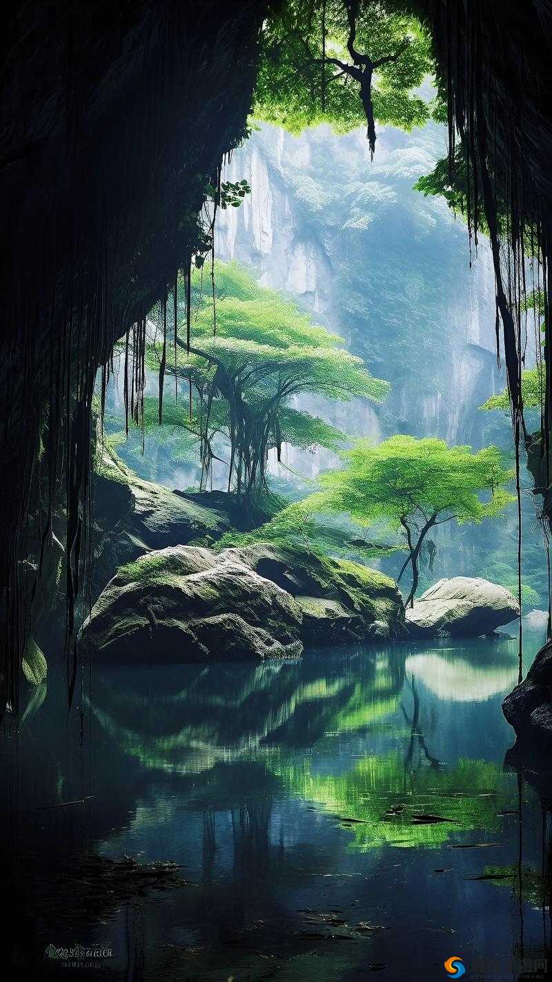巨无霸水蜜桃水帘洞：一个充满奇幻色彩的神秘之地