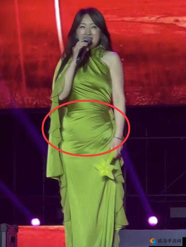 杨钰莹早年演出意外走光流出的珍贵视频