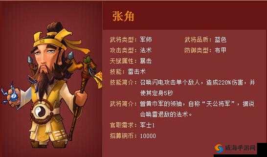 萌将冲冲冲张角数据一览，资源管理的艺术