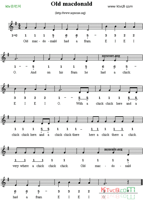 oldmacdonald 中老年乐:带你领略不一样的音乐世界