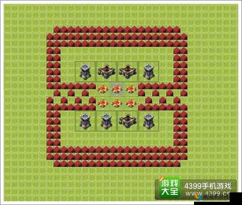 城堡争霸,梅花阵布局策略与技巧
