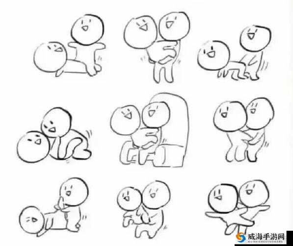 108 个姿势小人图简笔画全解析及创意展示