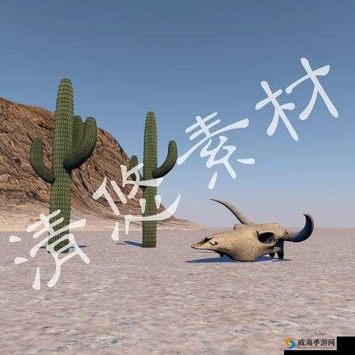 无人区 3DMAX 场景的独特魅力与创新呈现