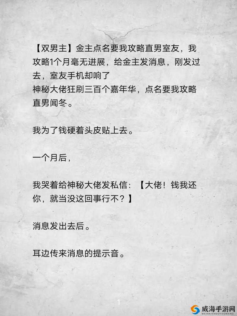 张大爷和小雪小说全文：一段感人至深的人间真情故事
