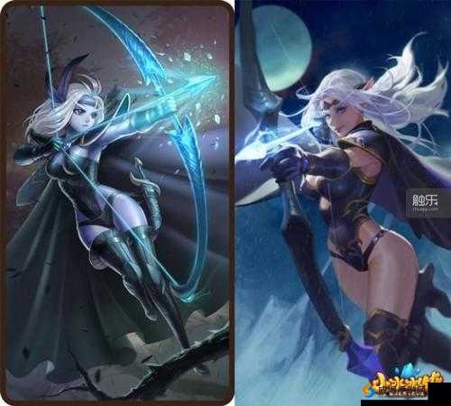 刀塔传奇小黑，后排物理输出的灵动女王